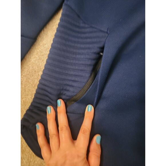 Under Armour Women's Dark Blue Pullover Funnel Hoodie Size S - Picture 3 of 12